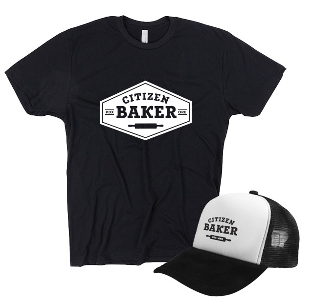 Citizen Baker T-shirt & Trucker Cap